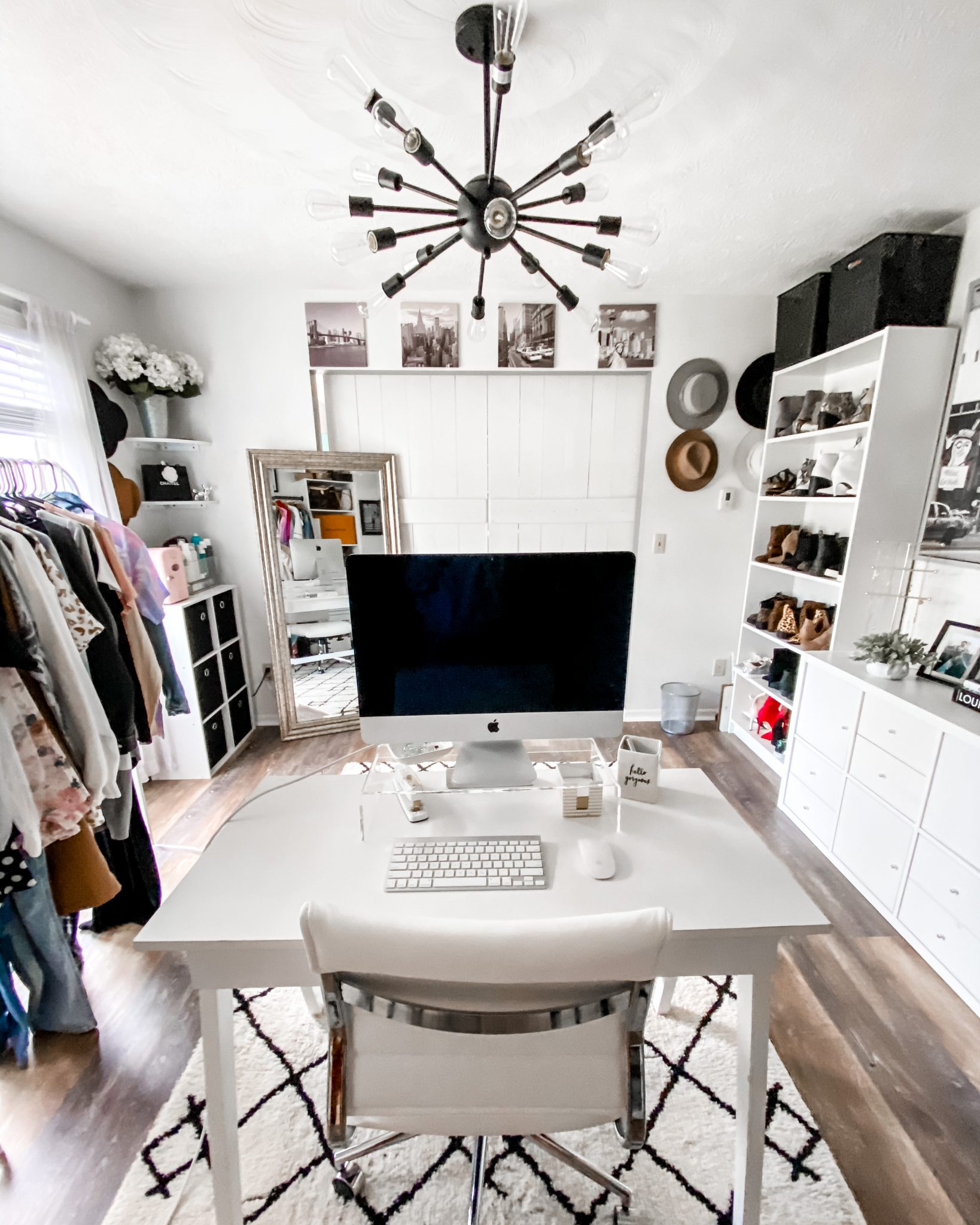 Modern Chic Home Office The Samantha Show A Cleveland Life Style Blog   IMG 0870 1638x2048 