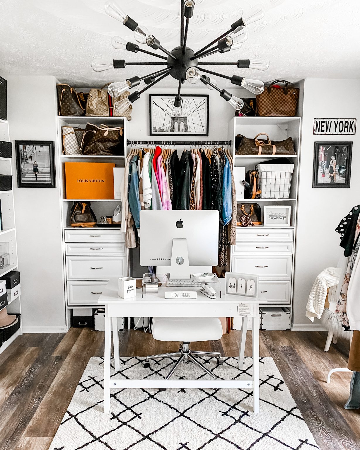 Modern Chic Home Office The Samantha Show A Cleveland Life Style Blog   IMG 0909 1229x1536 